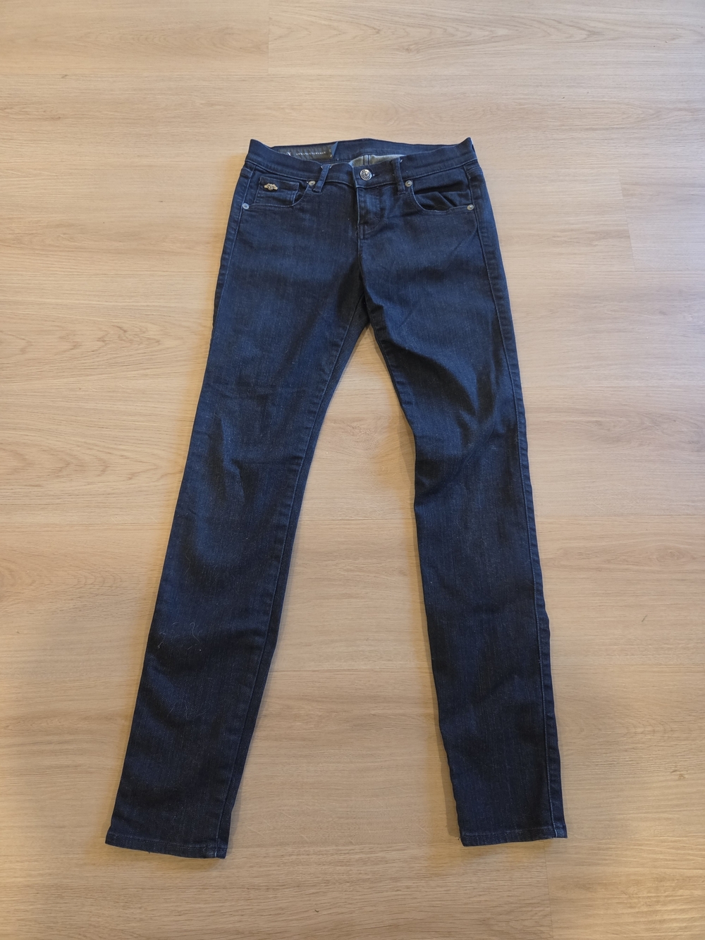 Armani Exchange Dark Indigo Skinny Jeans for Women
